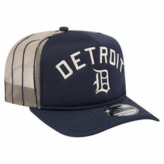 MLB Detroit Tigers New Era Vintage Arched Foam Front 9FIFTY A-Frame Adjustable Trucker Hat