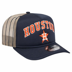 MLB Houston Astros New Era Vintage Arched Foam Front 9FIFTY A-Frame Adjustable Trucker Hat