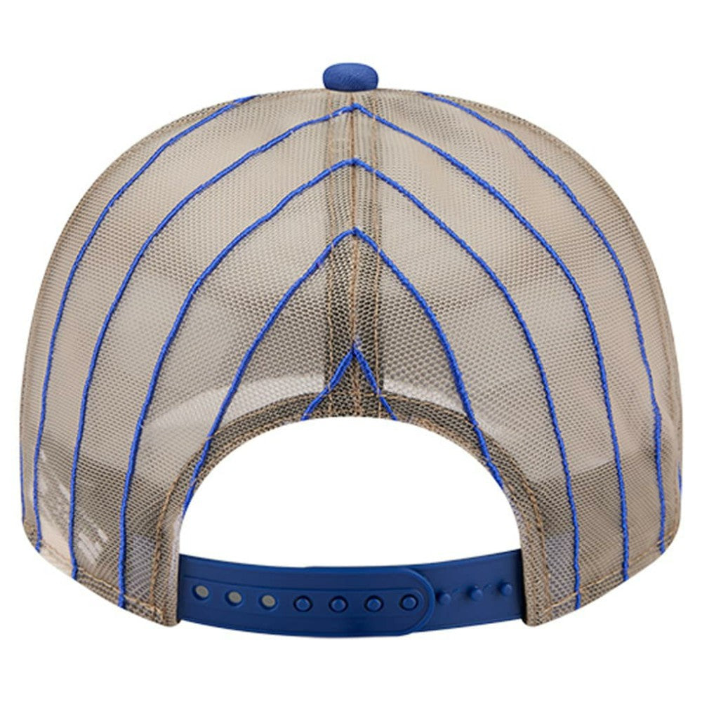 MLB New York Mets New Era Vintage Arched Foam Front 9FIFTY A-Frame Adjustable Trucker Hat