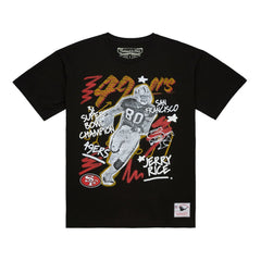 Jerry Rice  Chalked Up Player Graphic T-Shirt - San Francisco 49ers