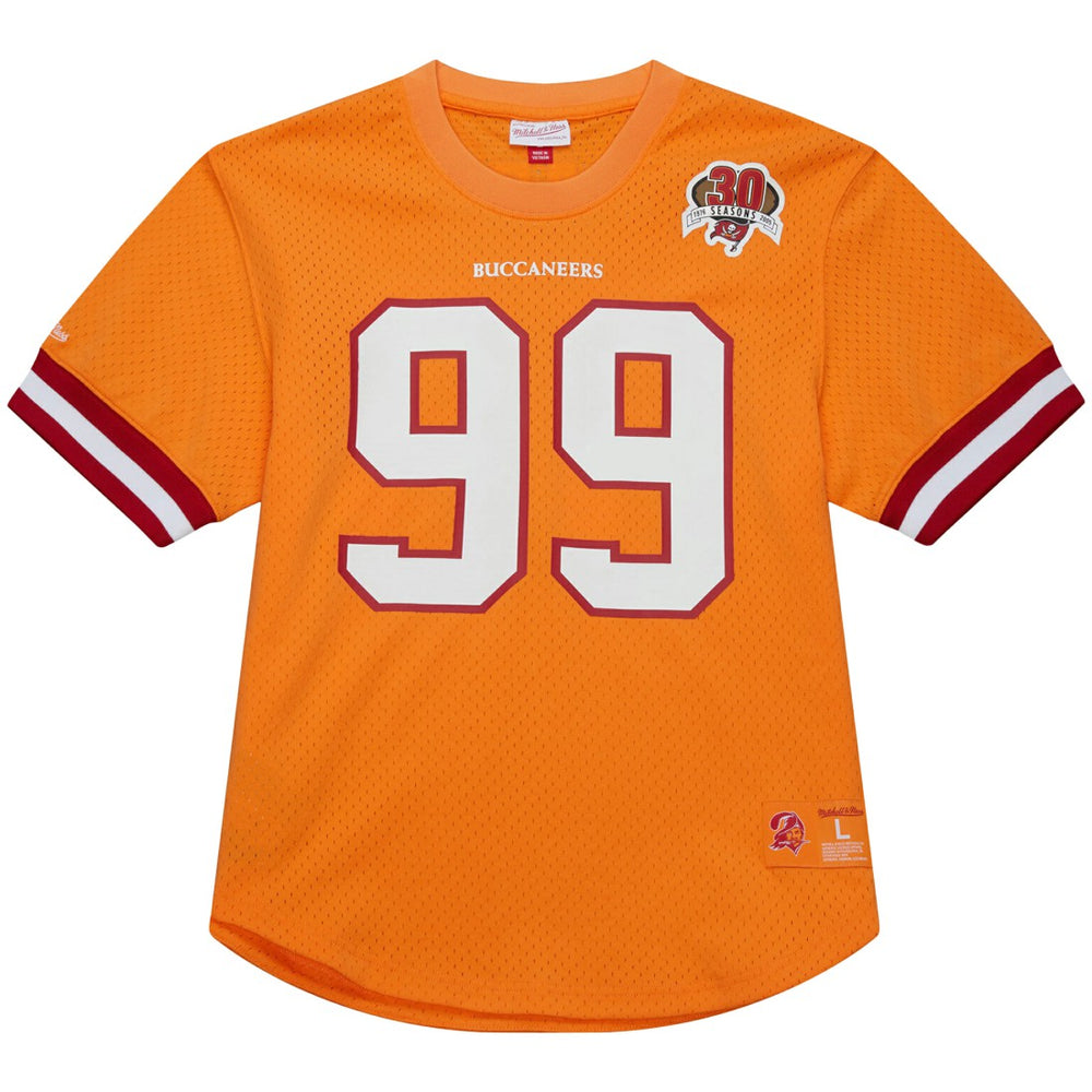 Warren Sapp  Retired Player Name & Number Mesh Top - Tampa Bay Buccaneers