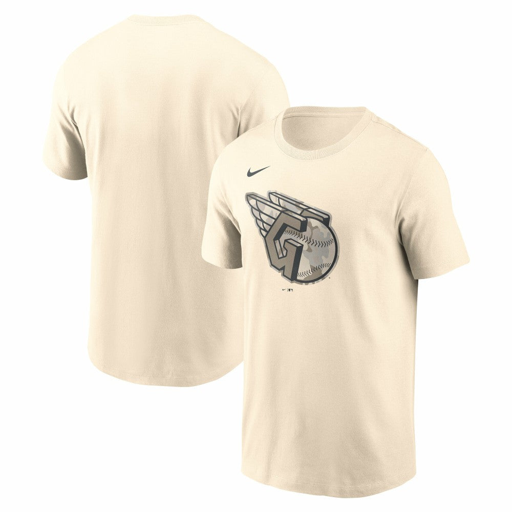 MLB Cleveland Guardians Nike Camo Logo T-Shirt