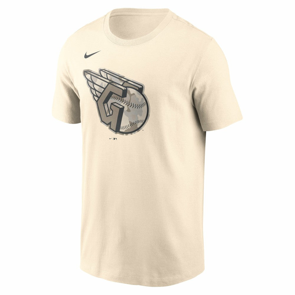 MLB Cleveland Guardians Nike Camo Logo T-Shirt