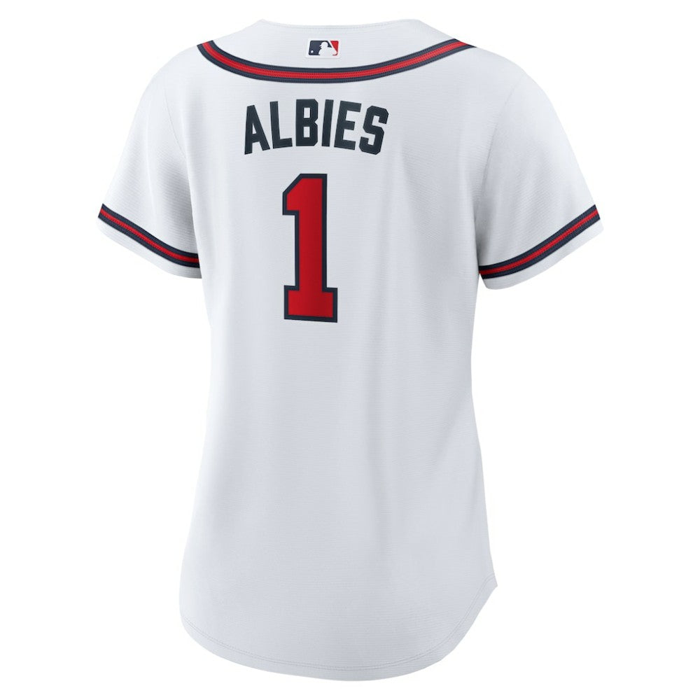MLB Ozzie Albies Atlanta Braves Nike Women's Home Replica Jersey