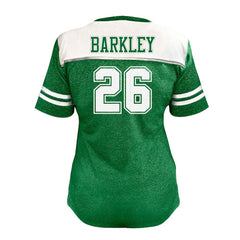 Saquon Barkley  Women's Plus Size Bling V-Neck T-Shirt - Philadelphia Eagles