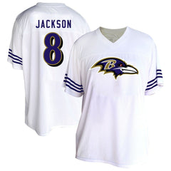 Lamar Jackson  Women's Plus Size Fashion Jersey - Baltimore Ravens