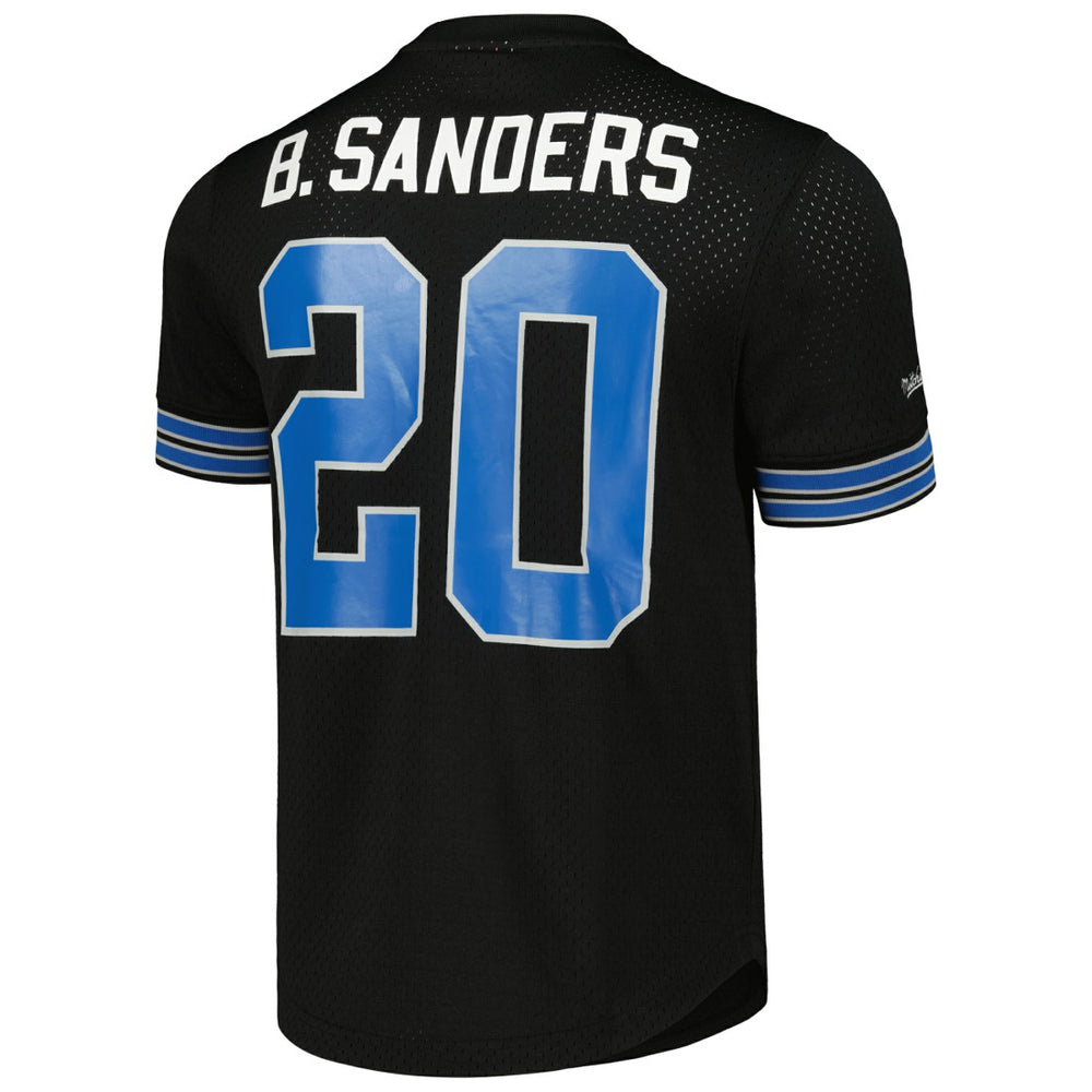 Barry Sanders  Big & Tall Mesh Player Name & Number Shirt - Detroit Lions