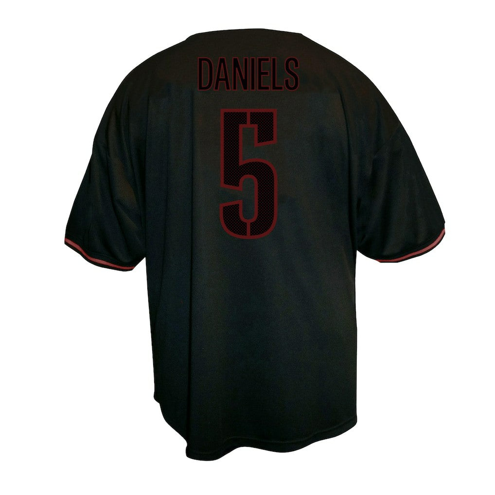 Jayden Daniels  Big & Tall Baseball Button-Up Shirt - Washington Commanders