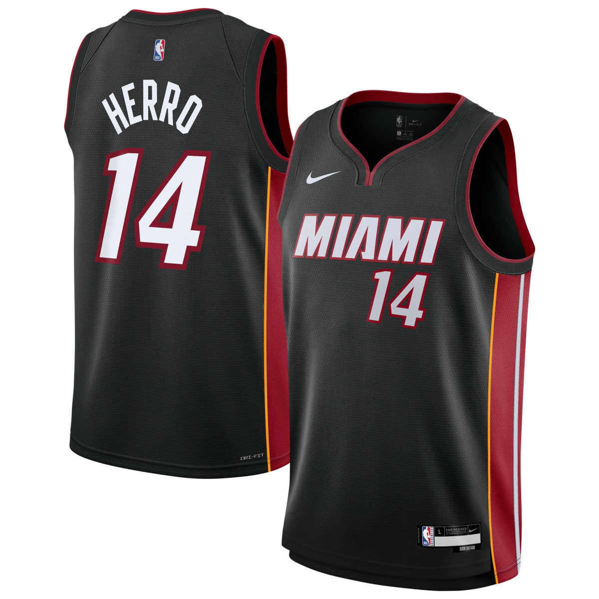 NBA Tyler Herro Miami Heat Youth Swingman Jersey