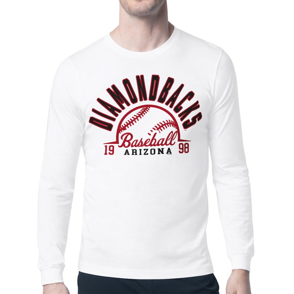 MLB Arizona Diamondbacks Starter Half Ball Team Graphic Long Sleeve T-Shirt