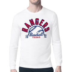 MLB Texas Rangers Starter Half Ball Team Graphic Long Sleeve T-Shirt