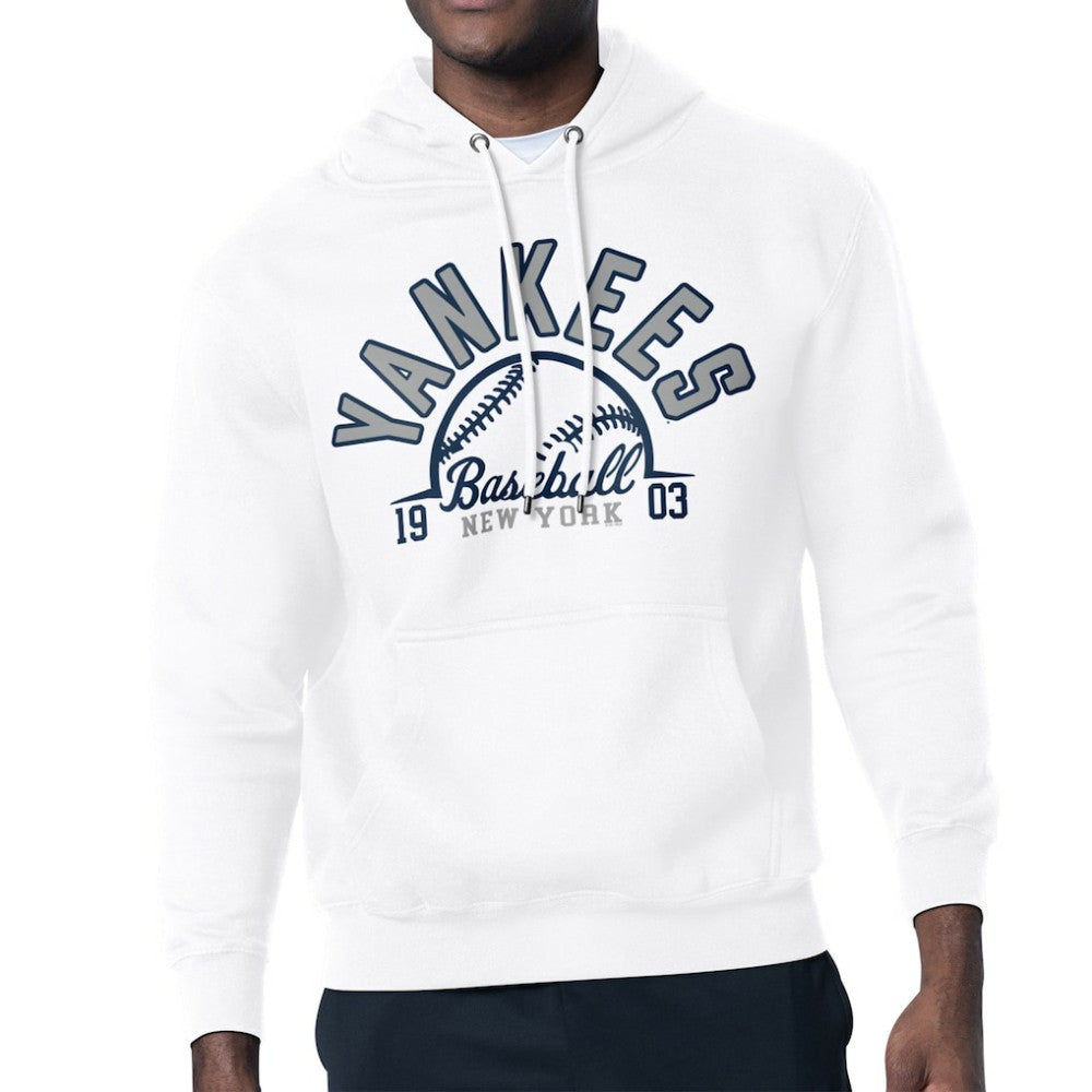 MLB New York Yankees Starter Half Ball Team Graphic Pullover Hoodie