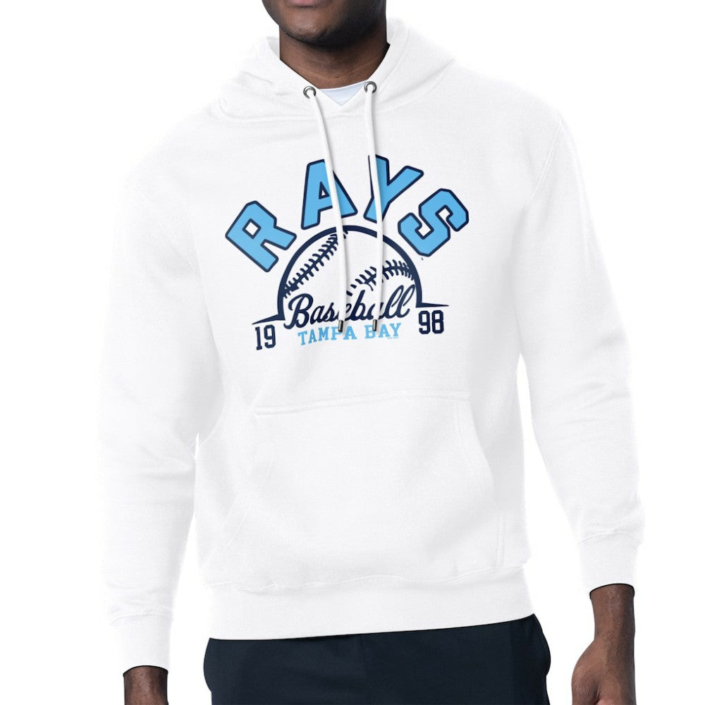MLB Tampa Bay Rays Starter Half Ball Team Graphic Pullover Hoodie