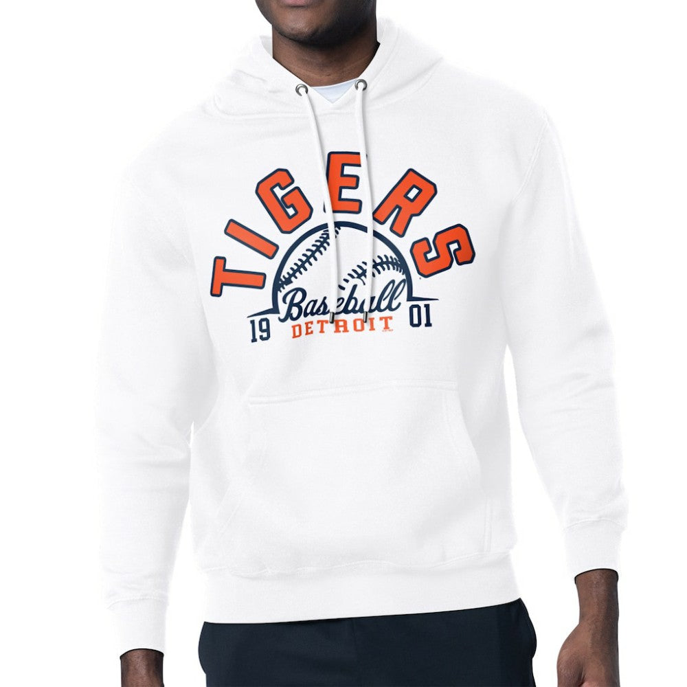 MLB Detroit Tigers Starter Half Ball Team Graphic Pullover Hoodie