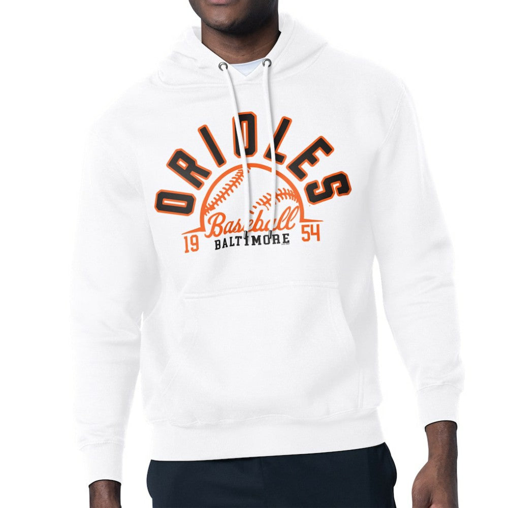 MLB Baltimore Orioles Starter Half Ball Team Graphic Pullover Hoodie