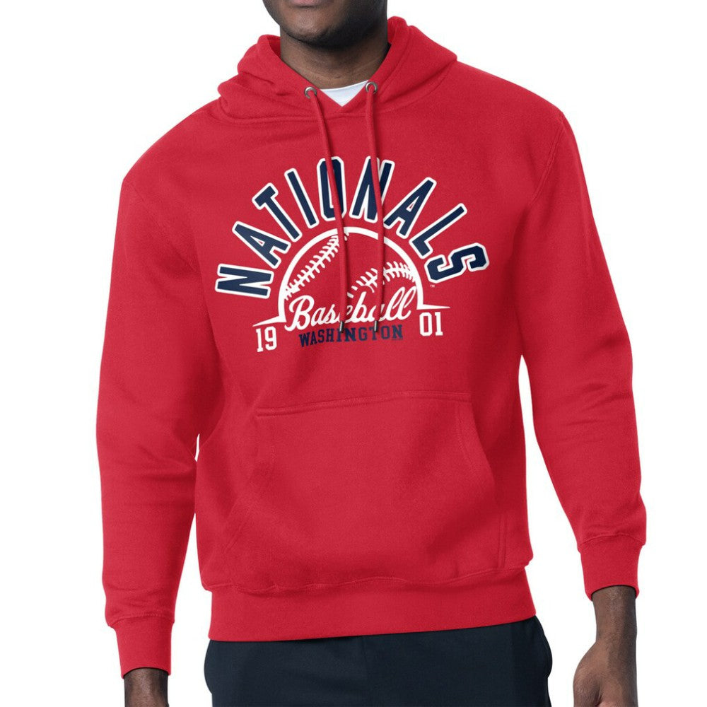 MLB Washington Nationals Starter Half Ball Team Graphic Pullover Hoodie