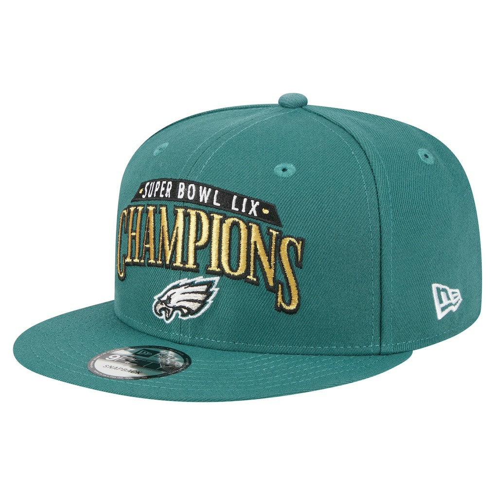 Super Bowl LIX Champions 9FIFTY Snapback Hat - Philadelphia Eagles