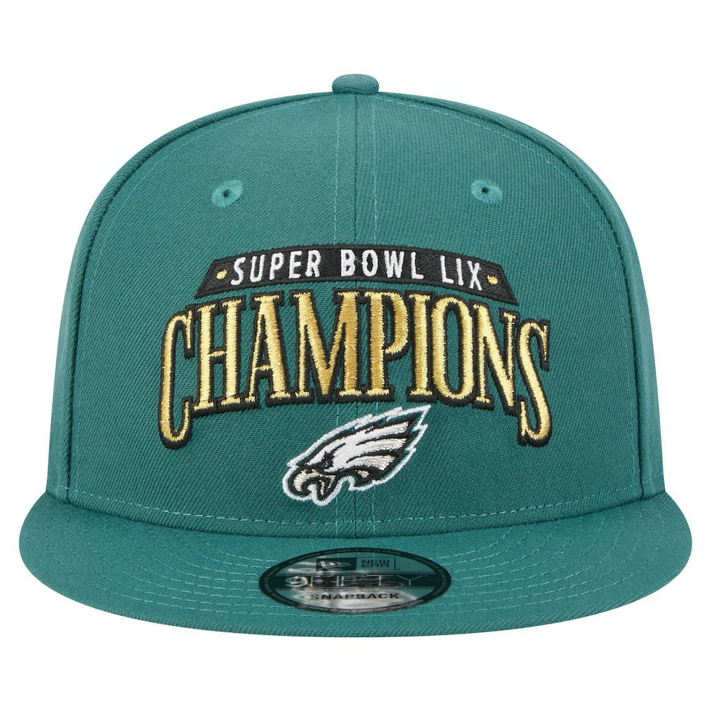 Super Bowl LIX Champions 9FIFTY Snapback Hat - Philadelphia Eagles