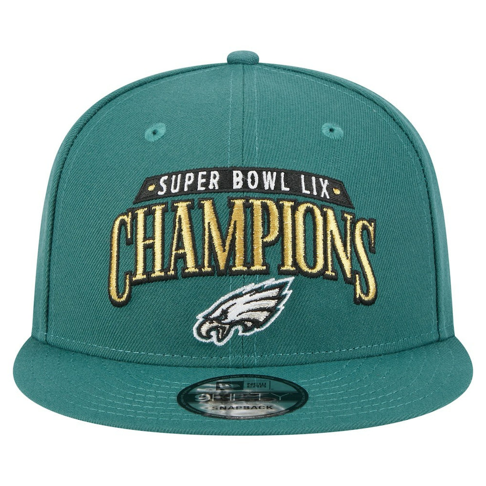 Super Bowl LIX Champions 9FIFTY Snapback Hat - Philadelphia Eagles