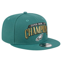 Super Bowl LIX Champions 9FIFTY Snapback Hat - Philadelphia Eagles