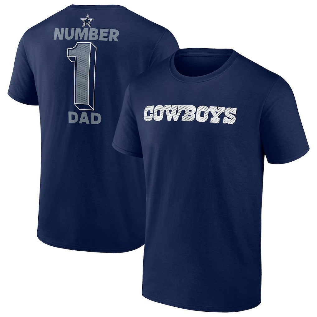 Big & Tall Number One Dad T-Shirt - Dallas Cowboys