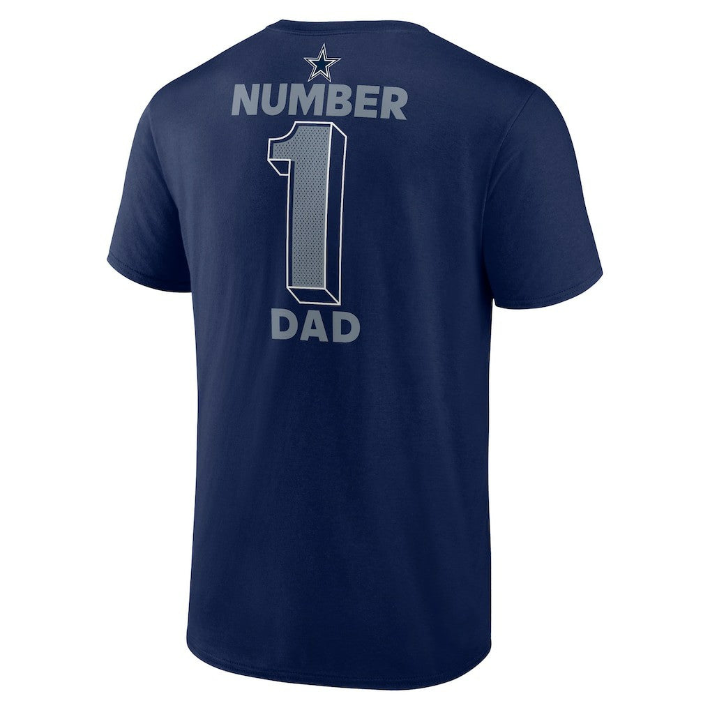 Big & Tall Number One Dad T-Shirt - Dallas Cowboys