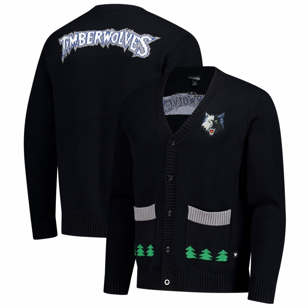 NBA Minnesota Timberwolves The Wild Collective Unisex City Edition Full-Button Cardigan