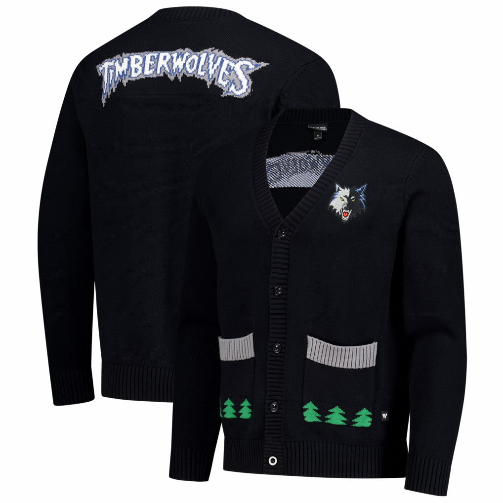 NBA Minnesota Timberwolves The Wild Collective Unisex City Edition Full-Button Cardigan