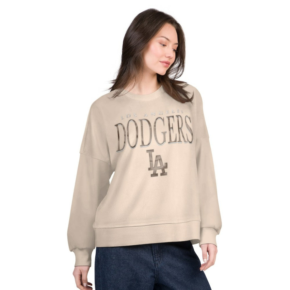MLB Los Angeles Dodgers G-III 4Her by Carl Banks Women's Oversized Vet II Sweatshirt