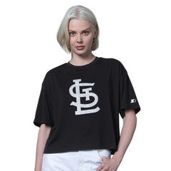 MLB St. Louis Cardinals Starter Women's Holy Grail Boxy Cropped T-Shirt