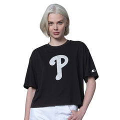 MLB Philadelphia Phillies Starter Women's Holy Grail Boxy Cropped T-Shirt