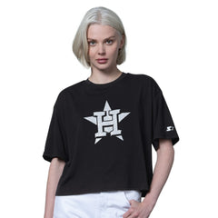 MLB Houston Astros Starter Women's Holy Grail Boxy Cropped T-Shirt