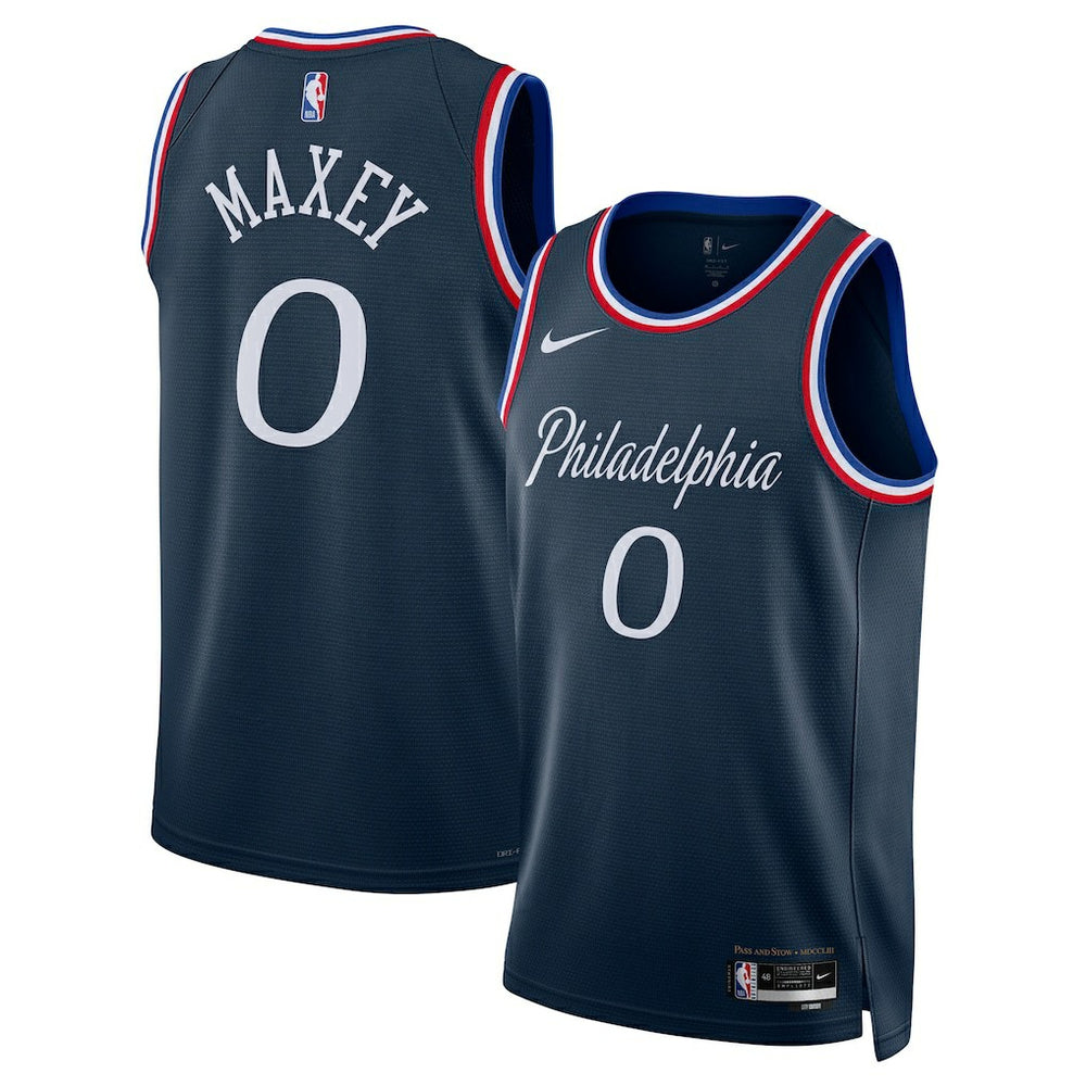 NBA Tyrese Maxey Philadelphia 76ers Unisex 2025/26 Swingman Jersey