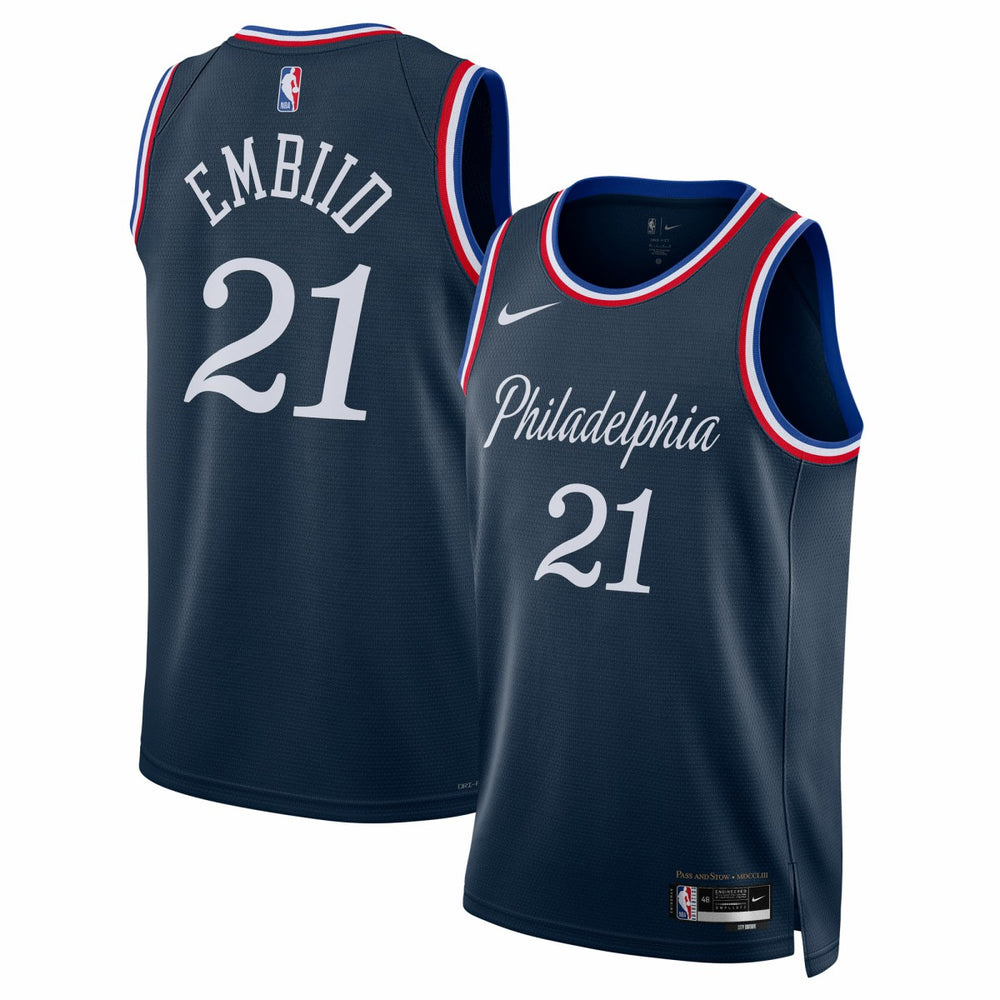 NBA Joel Embiid Philadelphia 76ers Unisex 2025/26 Swingman Jersey
