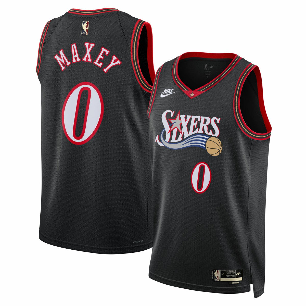 NBA Tyrese Maxey Philadelphia 76ers Unisex Swingman Jersey