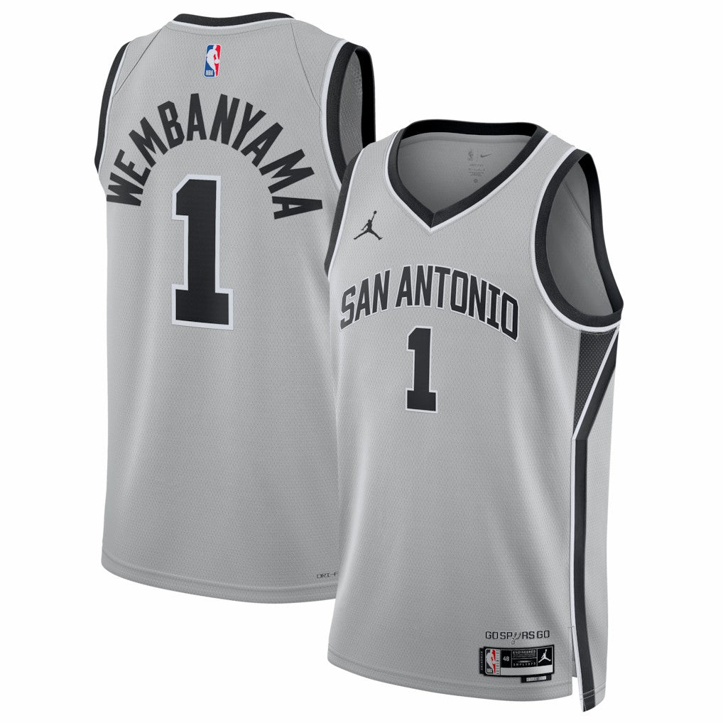 NBA Victor Wembanyama San Antonio Spurs Jordan Brand Unisex Swingman Jersey