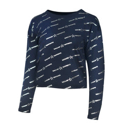 Lauren James Foil Long Sleeve T-Shirt - Dallas Cowboys