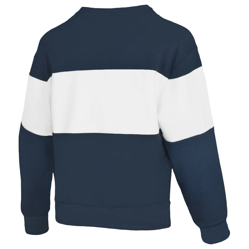 Lauren James Women's Bling Colorblock Terry Sweatshirt - Dallas Cowboys