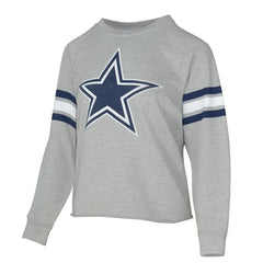 Lauren James Women's Raglan Terry Sweatshirt - Dallas Cowboys