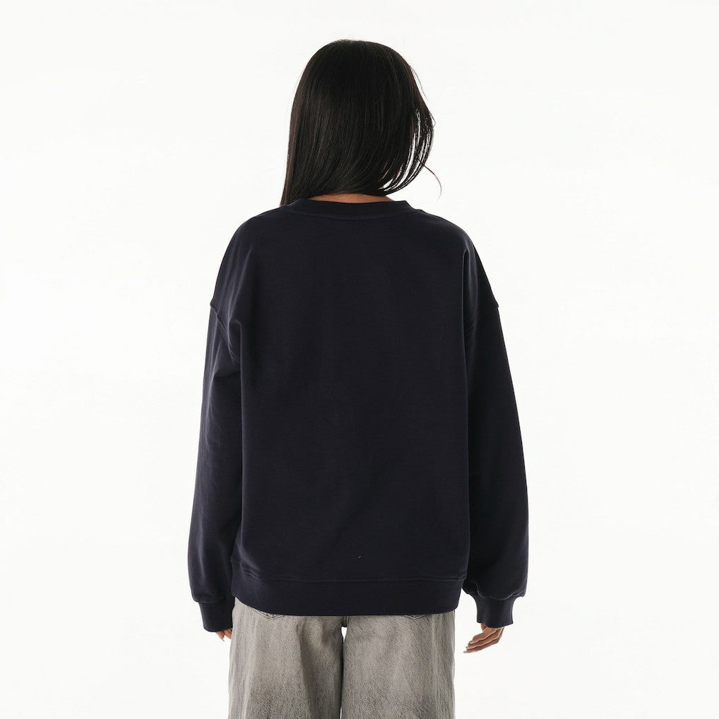 The Wild Collective Women's Rock Crystal Oversized Crewneck Sweatshirt - Dallas Cowboys