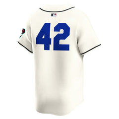 MLB Arizona Diamondbacks Nike Home 2025 Jackie Robinson Day Limited Jersey – Cream