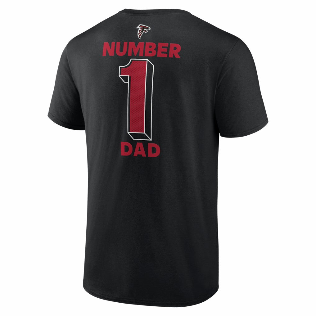 #1 Dad Jersey T-Shirt - Atlanta Falcons