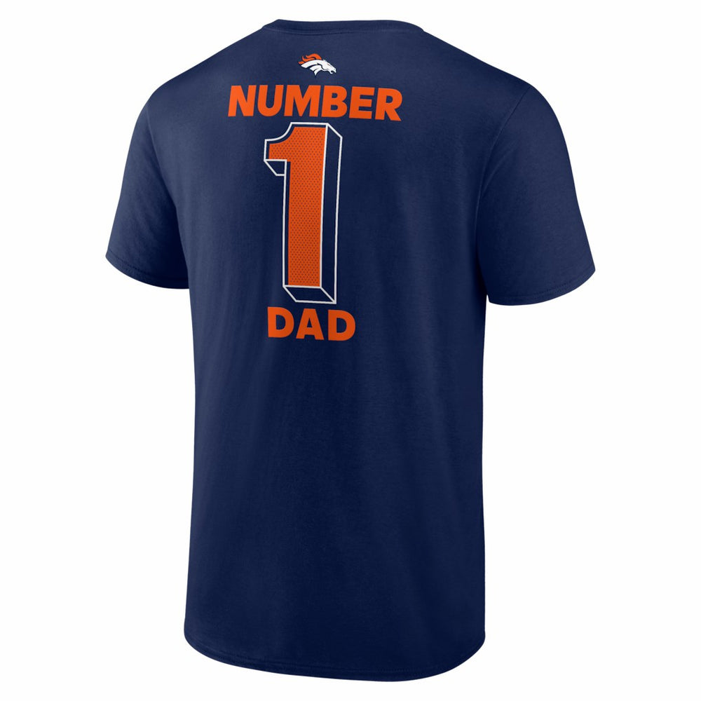 #1 Dad Jersey T-Shirt - Denver Broncos
