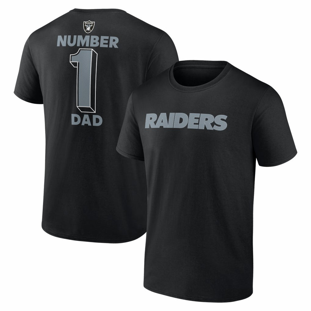 #1 Dad Jersey T-Shirt - Las Vegas Raiders