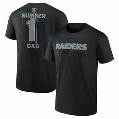 #1 Dad Jersey T-Shirt - Las Vegas Raiders