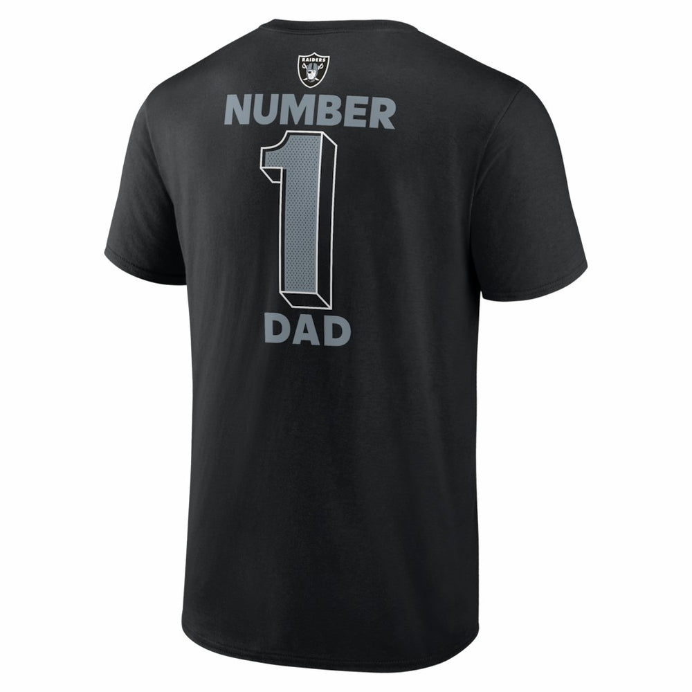 #1 Dad Jersey T-Shirt - Las Vegas Raiders