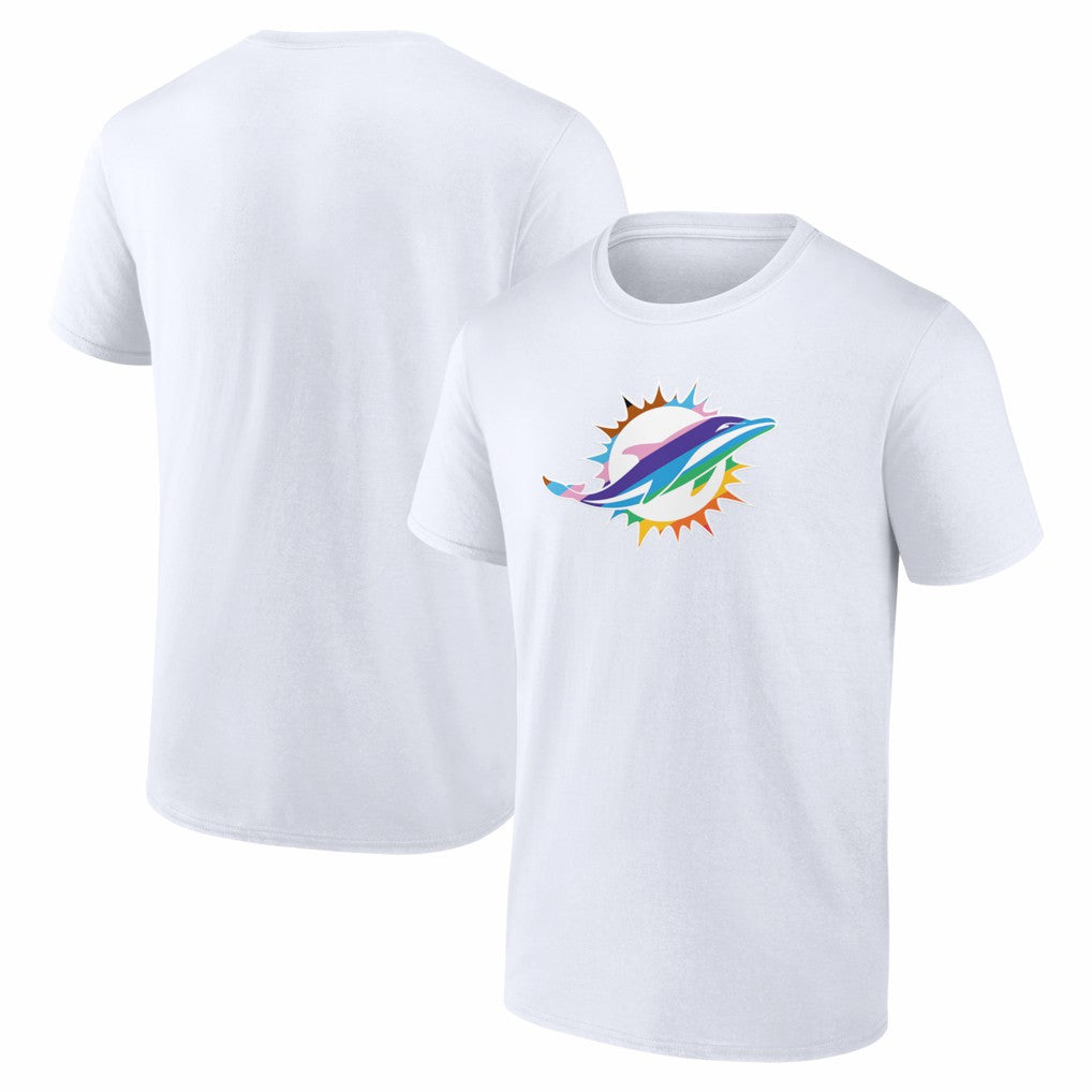 Logo Pride T-Shirt - Miami Dolphins