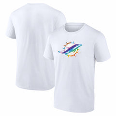 Logo Pride T-Shirt - Miami Dolphins