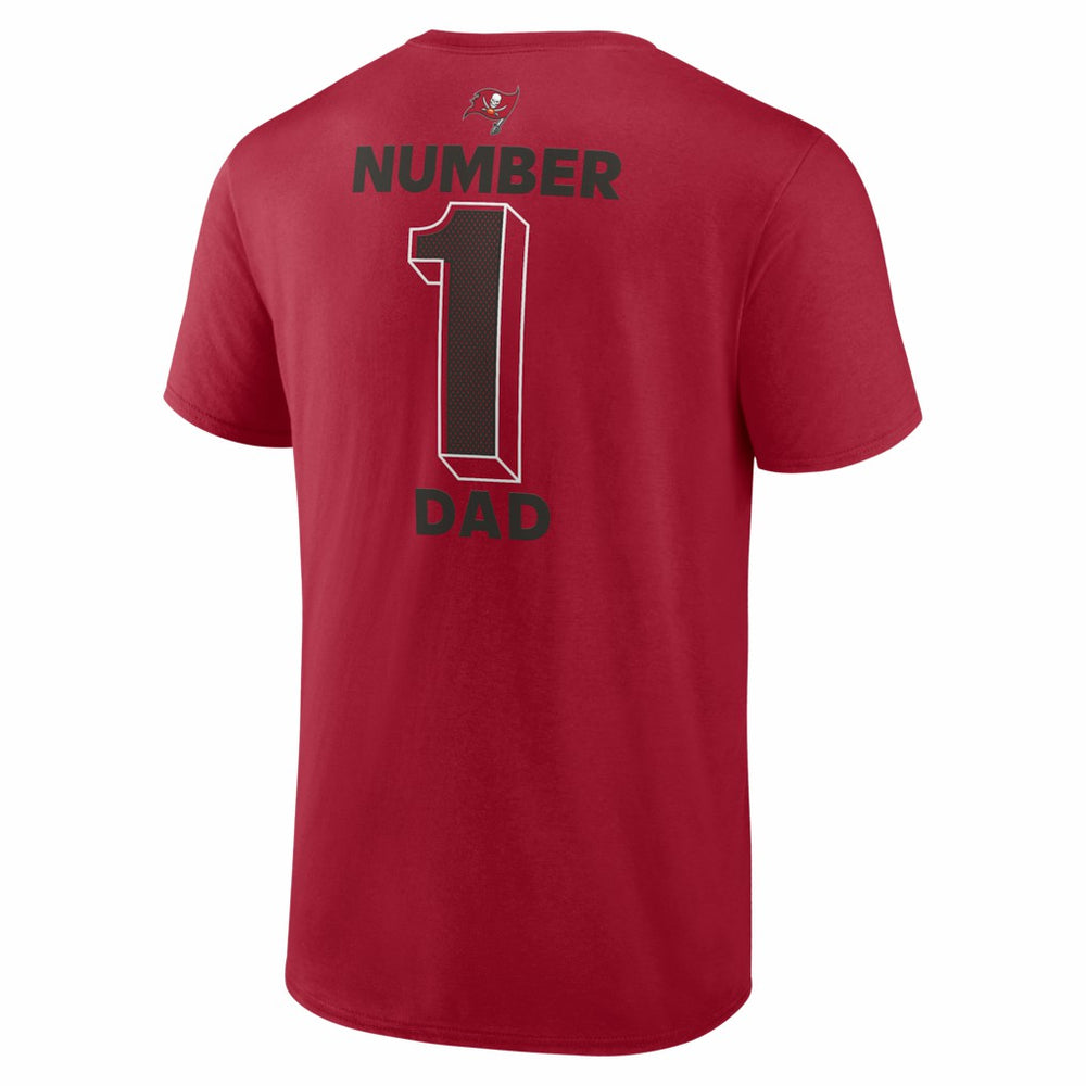 #1 Dad Jersey T-Shirt - Tampa Bay Buccaneers