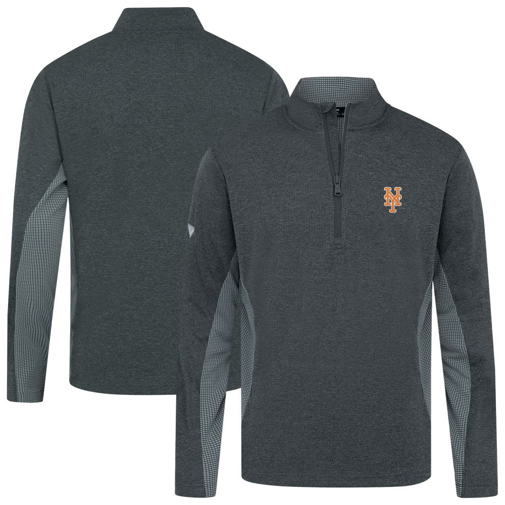 MLB New York Mets Levelwear Waffle Insignia 2.0 Quarter-Zip Pullover